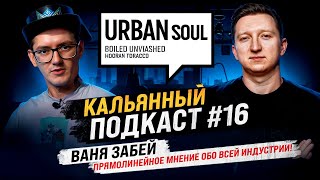 Кальянный подкаст #16 Ванязабей. Жизнь, индустрия, конфликты с блогерами.