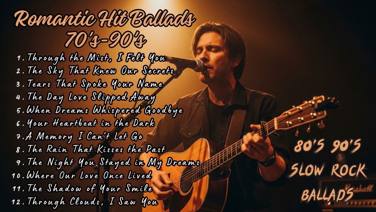 Romantic Slow Rock Ballads 70s 80s 90s 💔 Greatest Love Songs ...