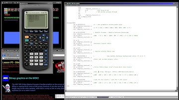 Multiplatform Z80 Assembly - Lesson P5 - Bitmap graphics on the TI-83 and MSX