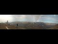 Panorama timelapse July 30th 2021, Geldingadalir Volcano, Iceland