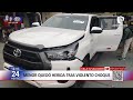 VES: menor quedó herida tras violento choque