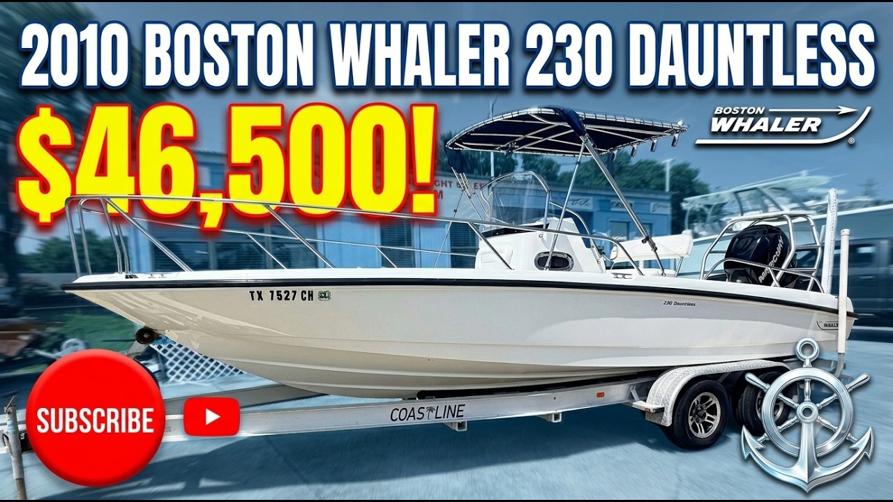 2010 Boston Whaler 239 Dauntless For Sale | Kemah, TX — Texas Sportfishing Yacht Sales