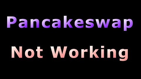 Pancakeswap not working : provider or insufficient output amount error