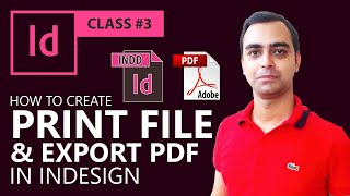 How to Export Documents for Print in InDesign, Indesign Tutorials for Beginners| by Graphic Tutorial