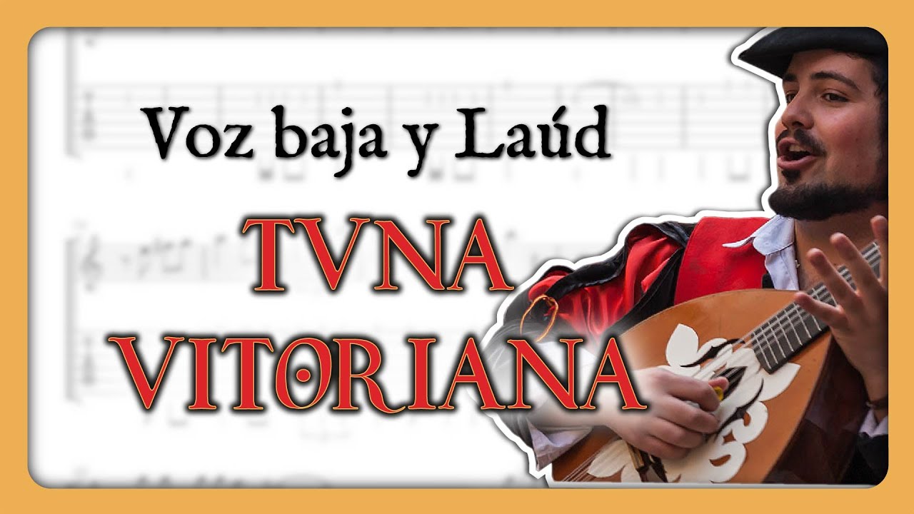 Cómo tocar TUNA VITORIANA | Bajo y laud | partitura cifrada