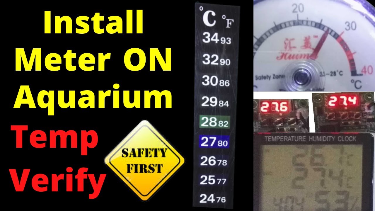 How To Read Aquarium Temperature Strips? New Update