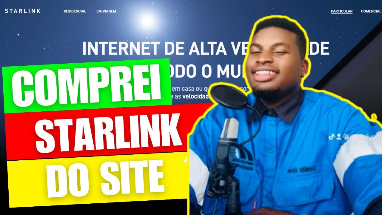 COMO COMPRAR STARLINK EM MOÇAMBIQUE A PARTIR DO SITE