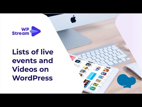 How To Add a List of ACTIVE LIVE STREAMS And VIDEOS (WPBakery)