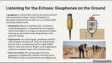 Lecture 7 : From Raw Seismic Data to Subsurface Imaging | Seismic Reflection Explained