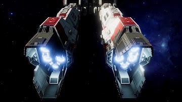 Infinite Fleet Ship Showcase - The USF Polaris Carrier