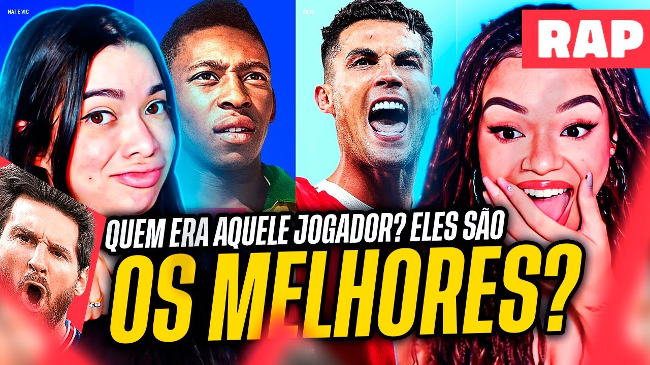 (2 em 1) FutRap: OS 10 MAIORES ARTILHEIROS DA HISTÓRIA DO FUTEBOL & RAP DO MESSI - O ET do Futebol