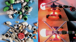 How to make a mini helicopter lamp from script#diy#simple idea#simple idea #amazing#diy#12volt