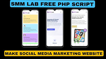 Make Your Own Smm Panel Website With Admin Panel Using Smm Lab Free Php Script || Complete Setup