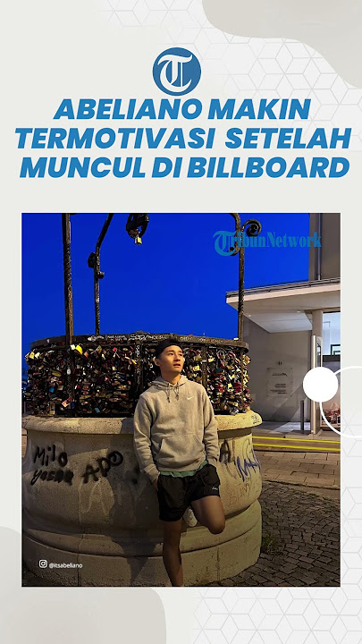 Download lagu UNGKAP KEBAHAGIAAN! Abeliano Ngaku Makin Bersemangat Bermusik seusai Wajah Terpampang di Billboard