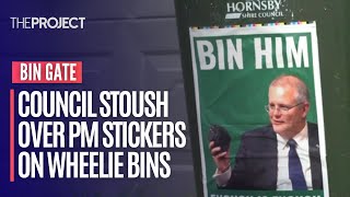 Sydney Council Kicks Up A Stink Over Anti-PM Stickers On Wheelie Bins