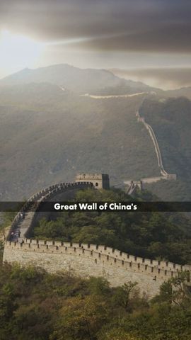 Unbelievable Facts about the Great Wall of China!