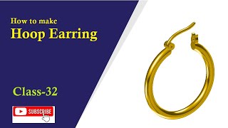 #Class 32# How to make Hoop Earring#Hoop Earring #CAD#Tejas CAD Classes for jewellery screenshot 2