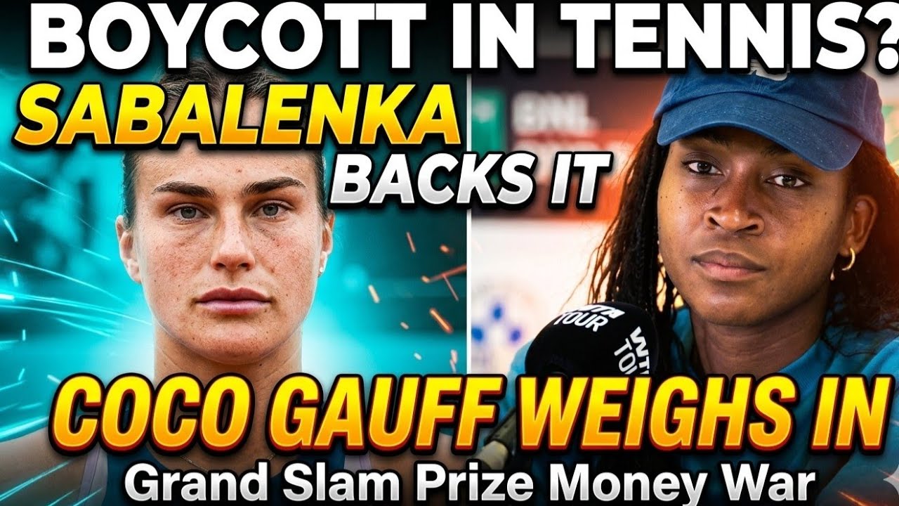 tennis wta 2026 highlights today | Coco Gauff on Grand Slam Boycott: '100% Possible | tennis |🎾🥎🎾