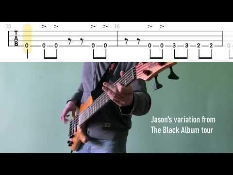 There’s 4 Ways to Play This Metallica Bass Line...
