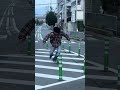 Street soccer in Japan. Catching those "Captain Tsubasa" vibes in every kick.