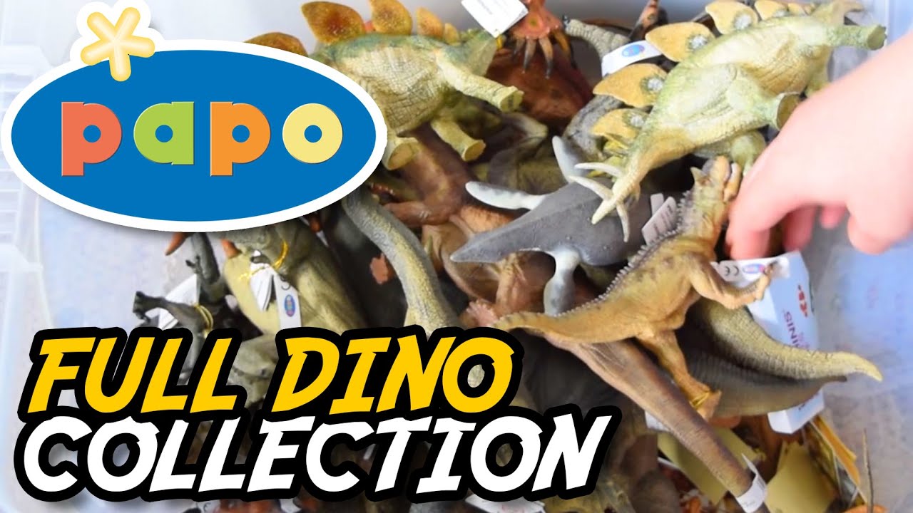 Papo Complete Dinosaur Collection