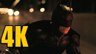 Batman Dark Knight All Vehicle (Tumbler, Bat Pod) Scene in 4K