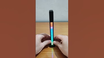 🎶 Barra de luz led rgb con control al ritmo de la música 🎶 aliexpress choice, barra rítmica