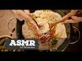 [ASMR]꾸덕꾸덕 베이컨 듬뿍 크림 스파게티 이팅사운드/혼밥/먹방/No talking