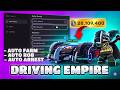 Driving Empire Script — Auto Farm EVENT, Auto Arrest, Auto Rob (BEST)