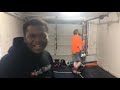 Grind time boxing sparring session