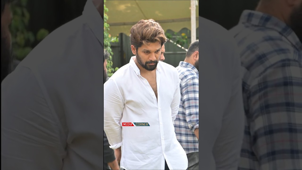 అల్లు అర్జున్ ని ఇంత ఎమోషనల్ గా ఎప్పుడు చూసుండరు | Allu Arjun Real Emotional Video