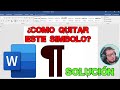 Como quitar Símbolos Raros ¶ de Word