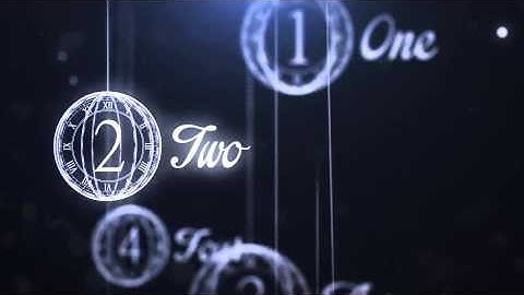 After Effects project - Happy New Year Countdown