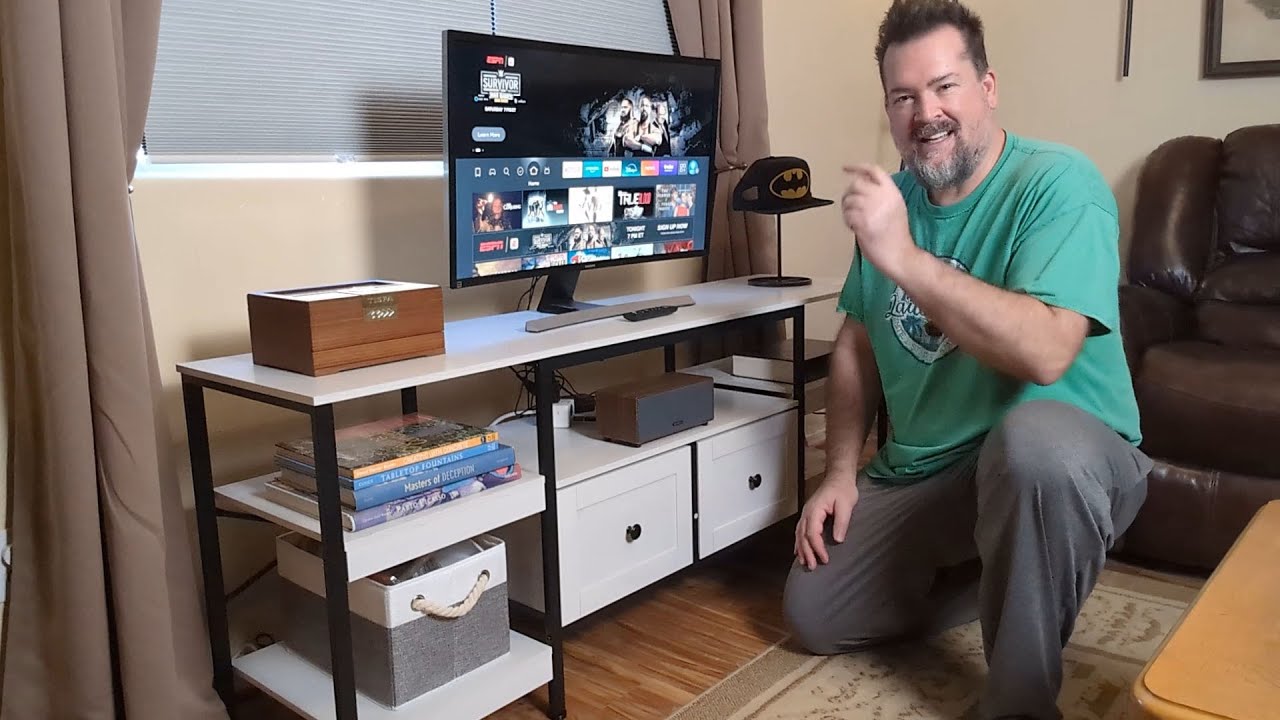 Сборка подставки под телевизор из стального каркаса | Обзор Garvee 71