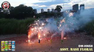 Assorted Base Floral by Dominator Fireworks (Fountain, DM-HN68)