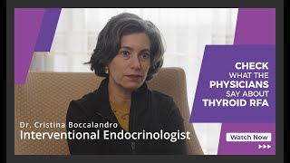 THYBLATE™ Physician Testimonial (from Dr. Cristina Boccalandro)