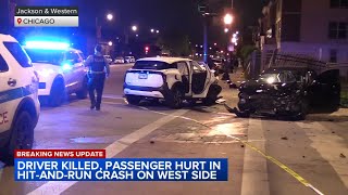 West Side hit-and-run leaves man, 79, dead, woman injured, Chicago police say
