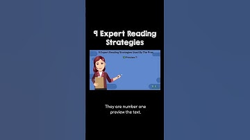 9 Expert Reading Strategies #shorts