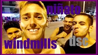 windmill variations . Bboy niñato
