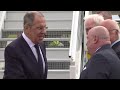 С.Лавров прибыл в Белоруссию, Минск, 24 июня 2024 года