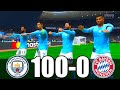 FIFA 23 | RONALDO, MESSI, MBAPPE, NEYMAR, ALL STARS | MANCHESTER CITY 100 - 0 BAYERN MUNICH