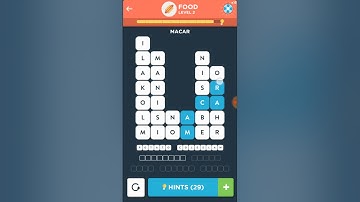 Wordbrain 2 Genius Food Level 1-5 Answers Walkthrough