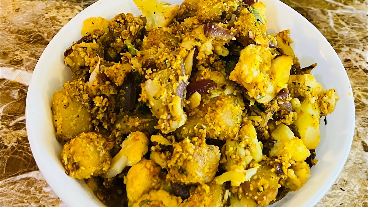 Cauliflower Potato Fry RecipeAloo Gobi FryBangaladumpa Cauliflower