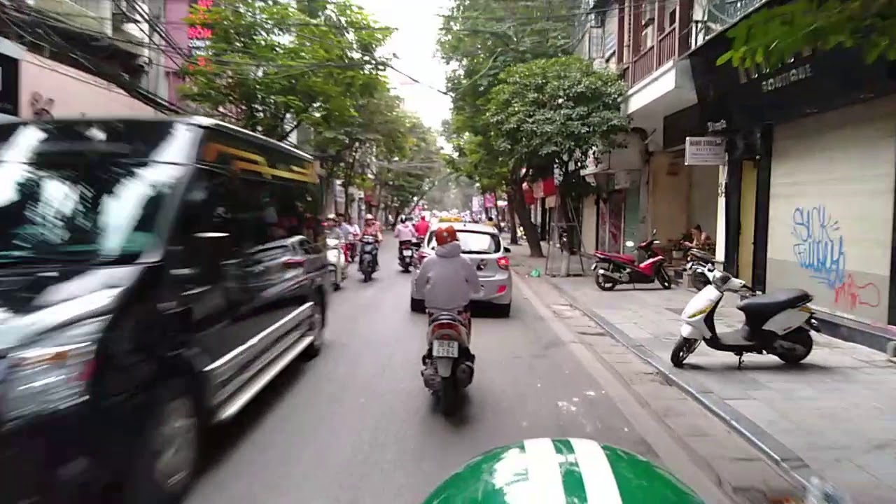 Grab Bike at Hanoi Street YouTube