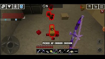 small base raid that i found :) || planet of cubes