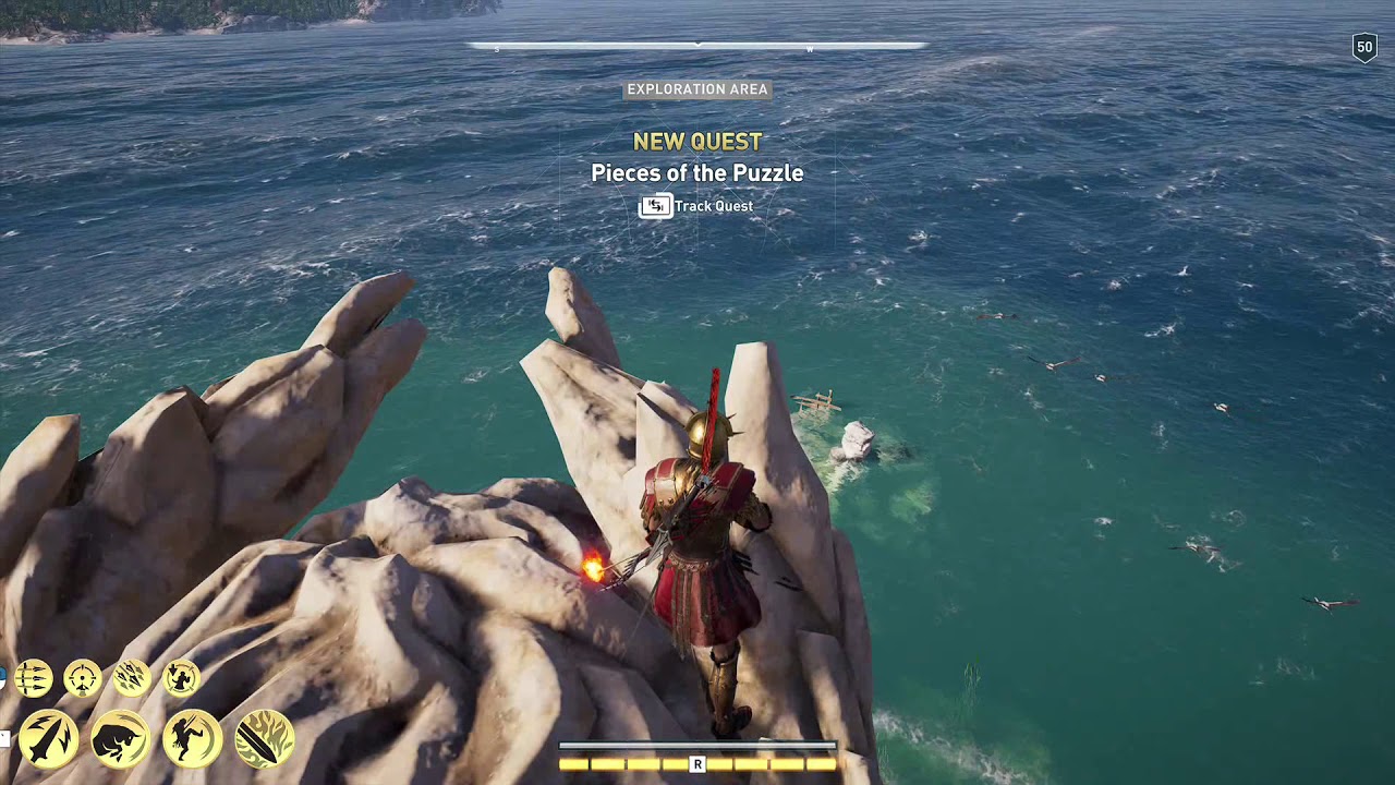 Assassins Creed Odyssey Poseidon Statue & Poseidon's Trident Location