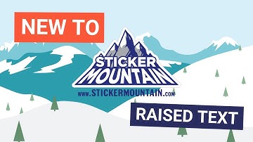 New: Raised Spot UV to Sticker Mountain