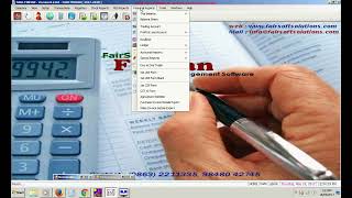 FAIR FINMAN SOFTWARE  DEMO IN ENGLISH screenshot 2
