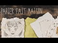 Fabrication de papier maison, je ne pensais pas y arriver ! 😲