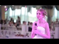Невеста поет жениху на свадьбе!!!!!